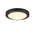 Φωτιστικό Οροφής Trio Lighting E27   Μαύρο Ματ Μεταλλικό  IP44  – 6801011-32
