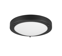 Φωτιστικό Οροφής Trio Lighting E27   Μαύρο Ματ Μεταλλικό  IP44  – 6801011-32