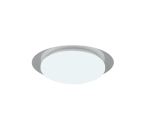 Φωτιστικό Οροφής Trio Lighting  LED 12W Λευκό Πλαστικό Dimmable 1200lm IP44 4000K – 680213500