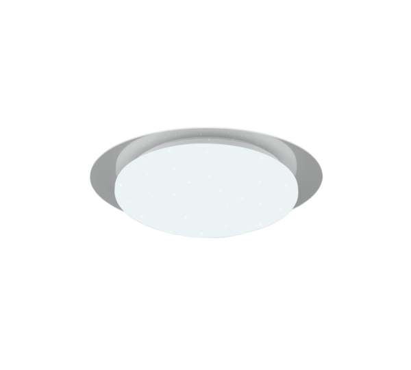 Φωτιστικό Οροφής Trio Lighting  LED 12W Λευκό Πλαστικό Dimmable 1200lm IP44 4000K – 680213500