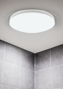 Φωτιστικό Οροφής Trio Lighting  LED 18,5W Λευκό Πλαστικό 1900lm IP44 4000K – 680214800