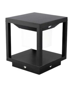 Ηλιακό Φωτιστικό Δαπέδου Κήπου V-TAC  με Αισθητήρα Κίνησης IP65 Μαύρο Θερμό 3000K – 6805