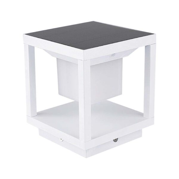 Ηλιακό Φωτιστικό Δαπέδου Κήπου V-TAC  με Αισθητήρα Κίνησης IP65 Λευκό Θερμό 3000K – 6806