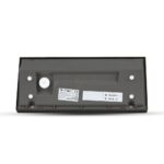 LED αδιάβροχη απλίκα 12W γωνία IP65 4000K φυσικό λευκό με μαύρο σώμα V-TAC – 6808