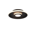 Φωτιστικό Οροφής Trio Lighting  LED 28W Μαύρο Ματ Μεταλλικό Step Dimmable 3200lm IP44 3000K – 680810332