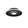 Φωτιστικό Οροφής Trio Lighting  LED 28W Μαύρο Ματ Μεταλλικό Step Dimmable 3200lm IP44 3000K – 680810332