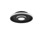 Φωτιστικό Οροφής Trio Lighting  LED 28W Μαύρο Ματ Μεταλλικό Step Dimmable 3200lm IP44 3000K – 680810332