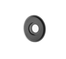 Φωτιστικό Οροφής Trio Lighting  LED 28W Μαύρο Ματ Μεταλλικό Step Dimmable 3200lm IP44 3000K – 680810332