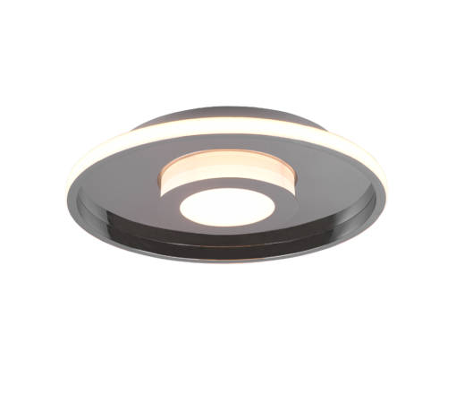 Φωτιστικό Οροφής Trio Lighting  LED 35W Χρώμιο Μεταλλικό Step Dimmable 4100lm IP44 3000K – 680819306