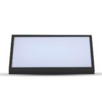 LED αδιάβροχη απλίκα 20W γωνία IP65 6400K ψυχρό λευκό με μαύρο σώμα V-TAC – 6812