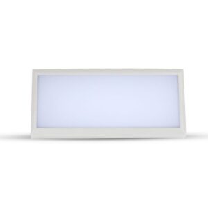 LED αδιάβροχη απλίκα 12W γωνία IP65 4000K φυσικό λευκό με λευκό σώμα V-TAC – 6814