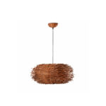 Faro Barcelona NIDO Κρεμαστό Φωτιστικό Καφέ Χρώματος 1XE27 60W- 68153