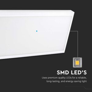LED αδιάβροχη απλίκα 20W γωνία IP65 4000K φυσικό λευκό με λευκό σώμα V-TAC – 6817