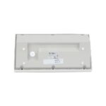 LED αδιάβροχη απλίκα 20W γωνία IP65 4000K φυσικό λευκό με λευκό σώμα V-TAC – 6817