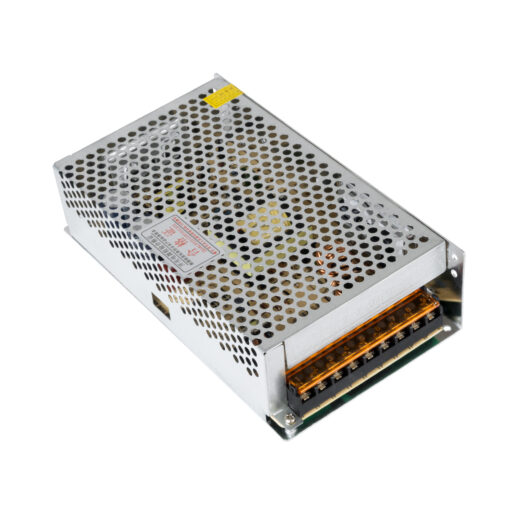 GloboStar® 73021 Μεταλλικό Τροφοδοτικό PELV για Προϊόντα LED 200W 40A – AC 220-240V σε DC 5V – IP20 – Μ20 x Π11 x Υ5cm – 3 Χρόνια Εγγύηση