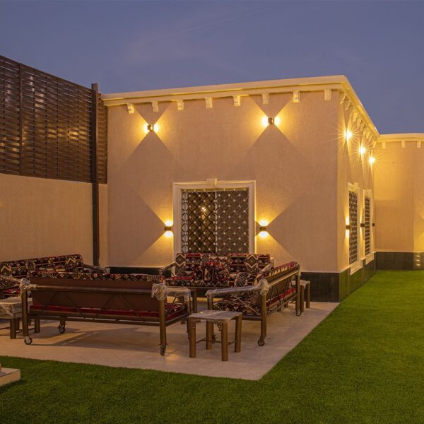 LED Φωτιστικό Τοίχου 11W Up-Down V-TAC Καφέ Αδιάβροχο IP65 Θερμό 3000K – 6820