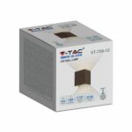 LED Φωτιστικό Τοίχου 11W Up-Down V-TAC Καφέ Αδιάβροχο IP65 Θερμό 3000K – 6820