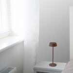 LED Επαναφορτιζόμενο Πορτατιφ 2W 3000Κ με Καφέ Σώμα  Dimmable  IP54 V-TAC – 6821