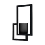 LED απλίκα 20W IP65 3000K θερμό λευκό με μαύρο σώμα V-TAC – 6842