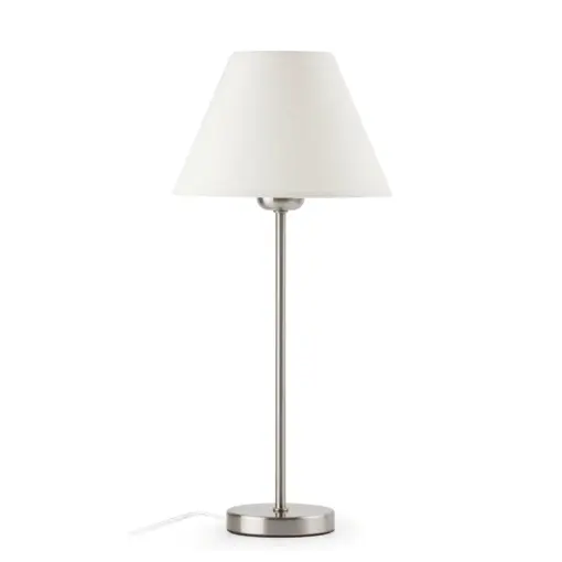 Faro Barcelona Φωτιστικό Πορτατίφ Nidia Μπεζ 1XE27 – 68423