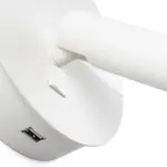 Faro Barcelona DUAS Φωτιστικό Τοίχου με USB, COB και Αναγνώστη LED σε Λευκό Χρώμα 3W 2700K  – 68467