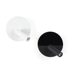 Faro Barcelona DUAS Φωτιστικό Τοίχου με USB, COB και Αναγνώστη LED σε Λευκό Χρώμα 3W 2700K  – 68467