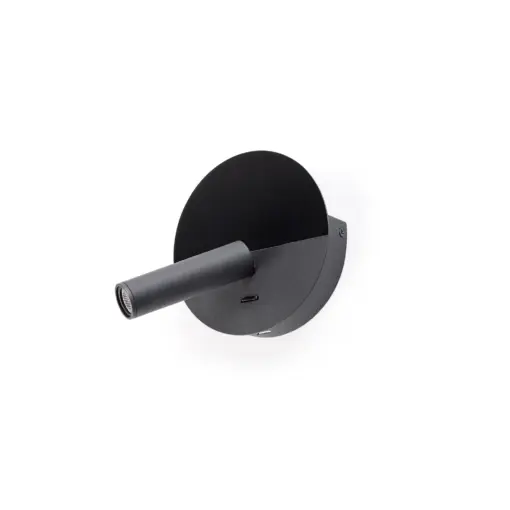 Faro Barcelona DUAS Φωτιστικό Τοίχου LED  με Αναγνώστη και USB COB 3W 2700K  – 68468