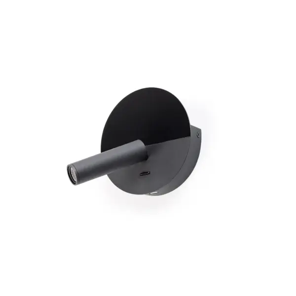 Faro Barcelona DUAS Φωτιστικό Τοίχου LED  με Αναγνώστη και USB COB 3W 2700K  – 68468