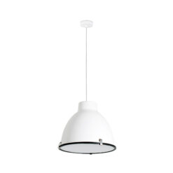 Faro Barcelona CHARLOTTE Κρεμαστό Φωτιστικό Λευκού Χρώματος 1XE27 60W – 68563