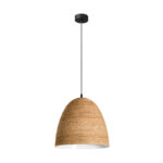 Faro Barcelona LIANA Κρεμαστό Φωτιστικό Καφέ Χρώματος 1XE27 60W – 68569