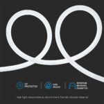 LED Neon Flex 12W V-TAC 24V 360° Ψυχρό Λευκό 6500K 10 Μέτρα – 6870