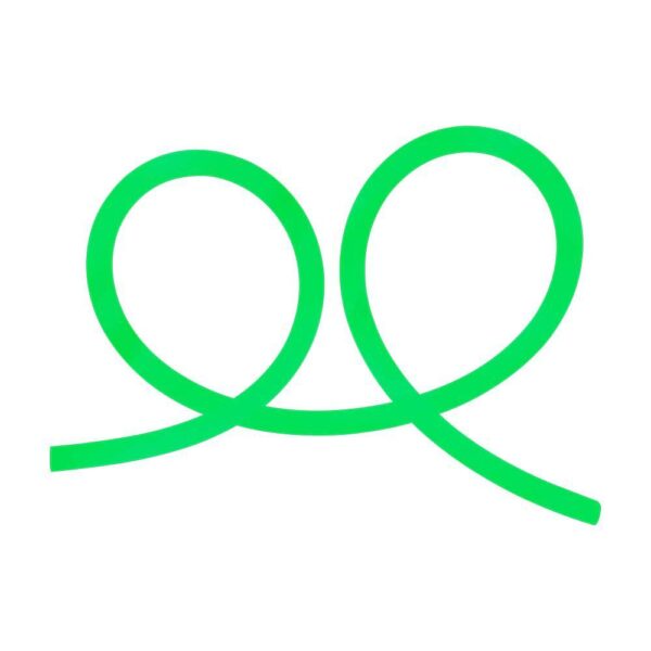 LED Neon Flex 12W V-TAC 24V 360° Πράσινο 10 Μέτρα – 6871