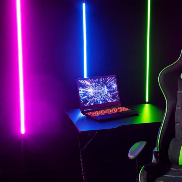 LED Neon Flex 12W V-TAC 24V 360° Ροζ 10 Μέτρα – 6874