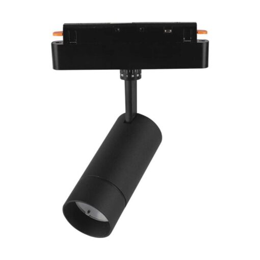 LED WiFi μαγνητικό φωτιστικό ράγας spot 8W SMD CCT μαύρο σώμα 48V V-TAC – 6888