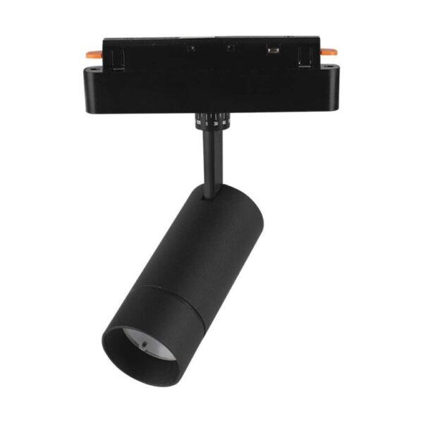 LED WiFi μαγνητικό φωτιστικό ράγας spot 8W SMD CCT μαύρο σώμα 48V V-TAC – 6888