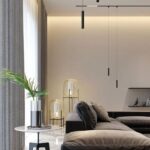 LED WiFi μαγνητικό φωτιστικό ράγας κρεμαστό 8W SMD CCT μαύρο σώμα 48V V-TAC – 6889