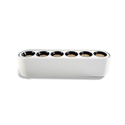 ΦΩΤΙΣΤΙΚΟ ΛΕΥΚΟ ΜΑΓΝΗΤΙΚΗΣ ΡΑΓΑΣ ULTRA SLIM 6W 3CCT 114.5x25x27.5mm 36⁰ EUROLAMP – 145-59531