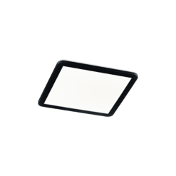 Φωτιστικό Οροφής Trio Lighting  LED 22W Μαύρο Ματ Πλαστικό Step Dimmable 2700lm IP44 3000K – 689314032