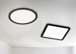 Φωτιστικό Οροφής Trio Lighting  LED 22W Μαύρο Ματ Πλαστικό Step Dimmable 2700lm IP44 3000K – 689214032