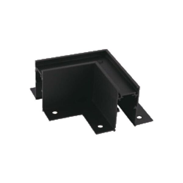 Σύνδεσμος γωνία για μαγνητική ράγα χωνευτή με μαύρο σώμα V-TAC – 6894