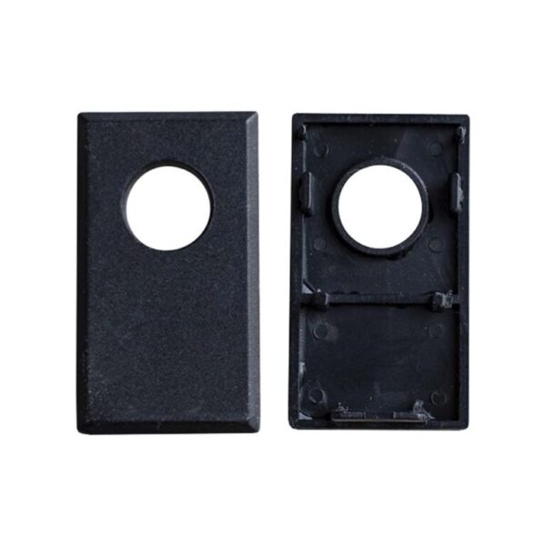 Τερματικά καπάκια για μαγνητική ράγα χωνευτή με μαύρο σώμα V-TAC – 6892