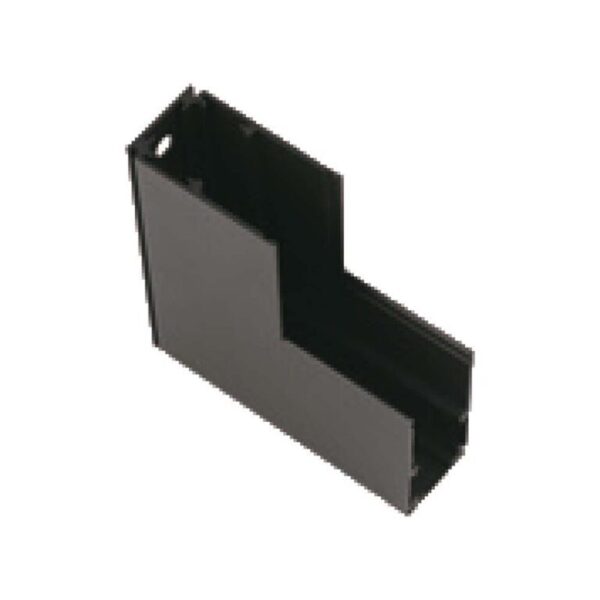 Σύνδεσμος γωνία κατακόρυφος για μαγνητική ράγα επιφανειακή με μαύρο σώμα V-TAC – 6899