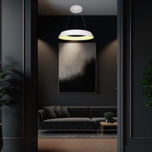 LED κρεμαστό φωτιστικό οροφής Designer 48W 3000K θερμό λευκό με λευκό σώμα dimmable V-TAC – 6903