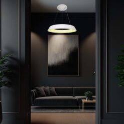LED κρεμαστό φωτιστικό οροφής Designer 48W 4000K φυσικό λευκό με λευκό σώμα dimmable V-TAC – 6904