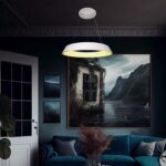 LED κρεμαστό φωτιστικό οροφής Designer 48W 4000K φυσικό λευκό με λευκό σώμα dimmable V-TAC – 6904