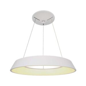 LED κρεμαστό φωτιστικό οροφής Designer 48W 4000K φυσικό λευκό με λευκό σώμα dimmable V-TAC – 6904