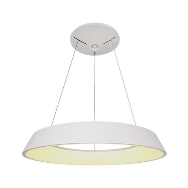 LED κρεμαστό φωτιστικό οροφής Designer 48W 4000K φυσικό λευκό με λευκό σώμα dimmable V-TAC – 6904