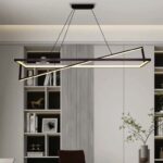 LED κρεμαστό φωτιστικό Designer 45W 3000K θερμό dimmable μαύρο σώμα V-TAC – 6906