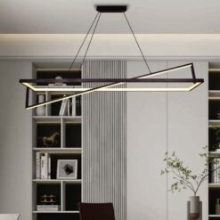 LED κρεμαστό φωτιστικό Designer 45W 3000K θερμό dimmable μαύρο σώμα V-TAC – 6906