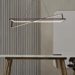 LED κρεμαστό φωτιστικό Designer 45W 3000K θερμό dimmable μαύρο σώμα V-TAC – 6906